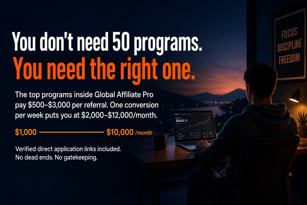 You don't need 50 programs. You need the right one.